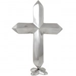 50842-ALUMINIUM STANDING CROSS